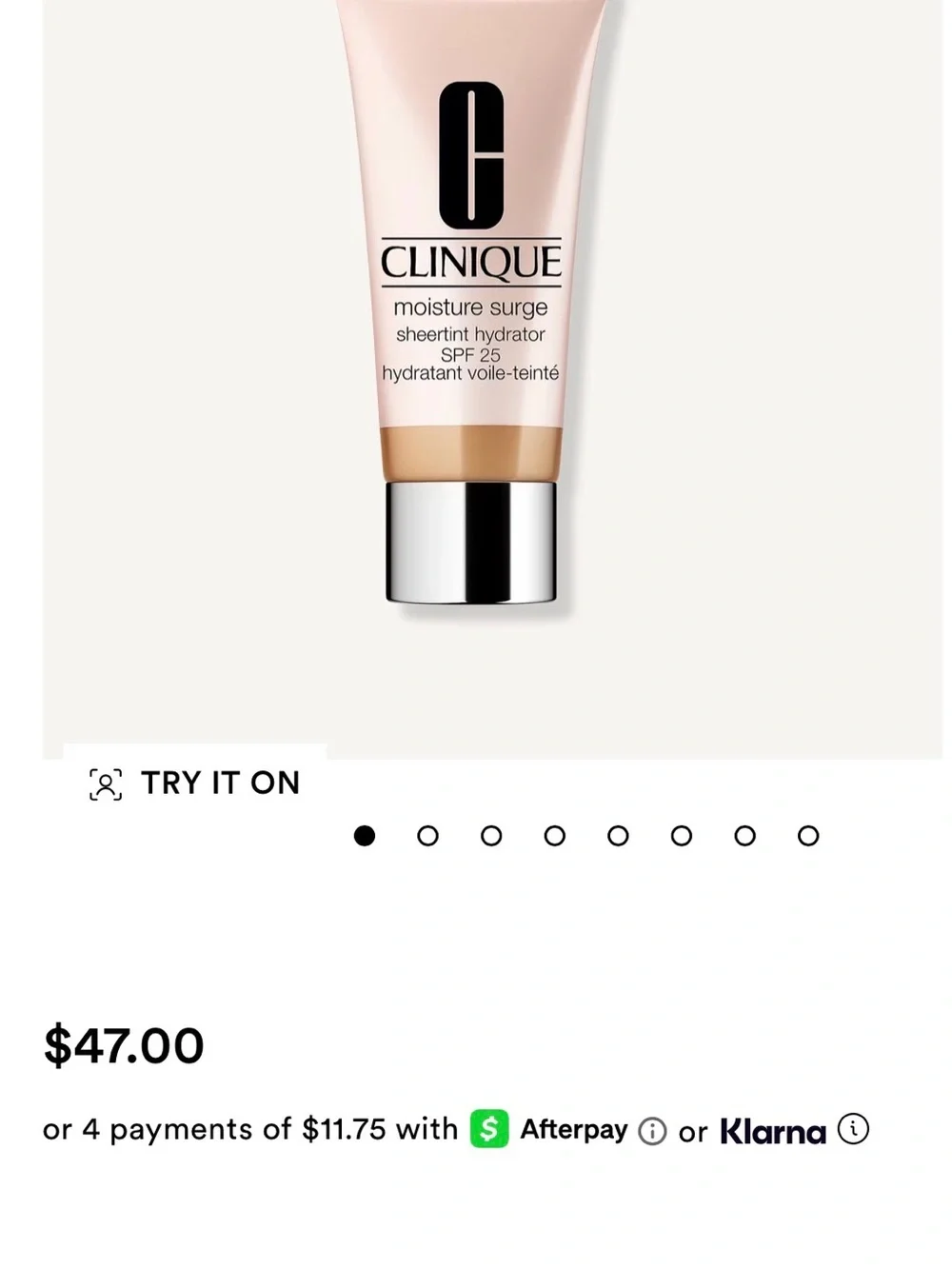 Clinique Moisture Surge Sheertint Hydrator - broad spectrum SPF 25